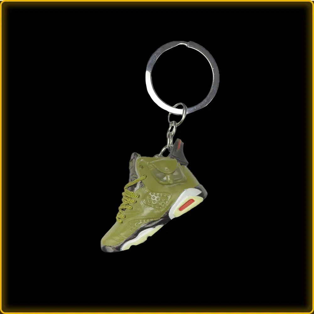Chaveiro Air Jordan 6 x Travis Scott