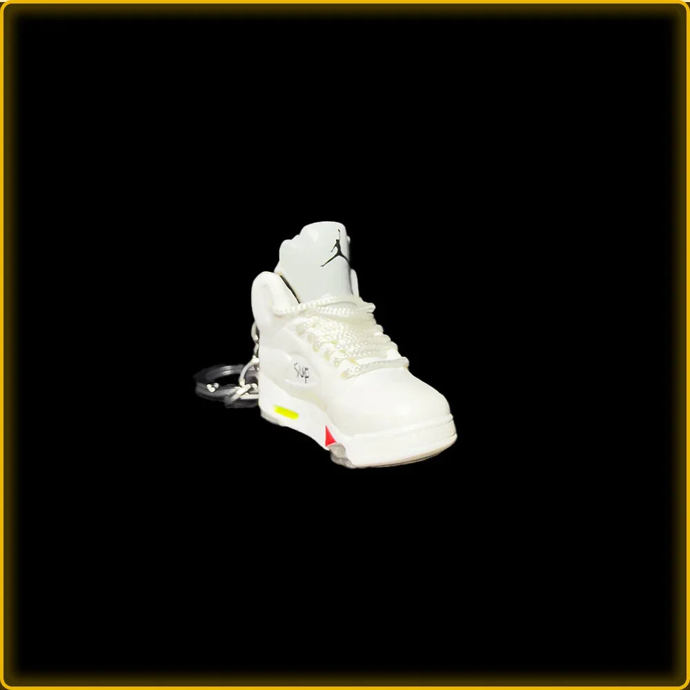Chaveiro Air Jordan 5 retro x Supreme