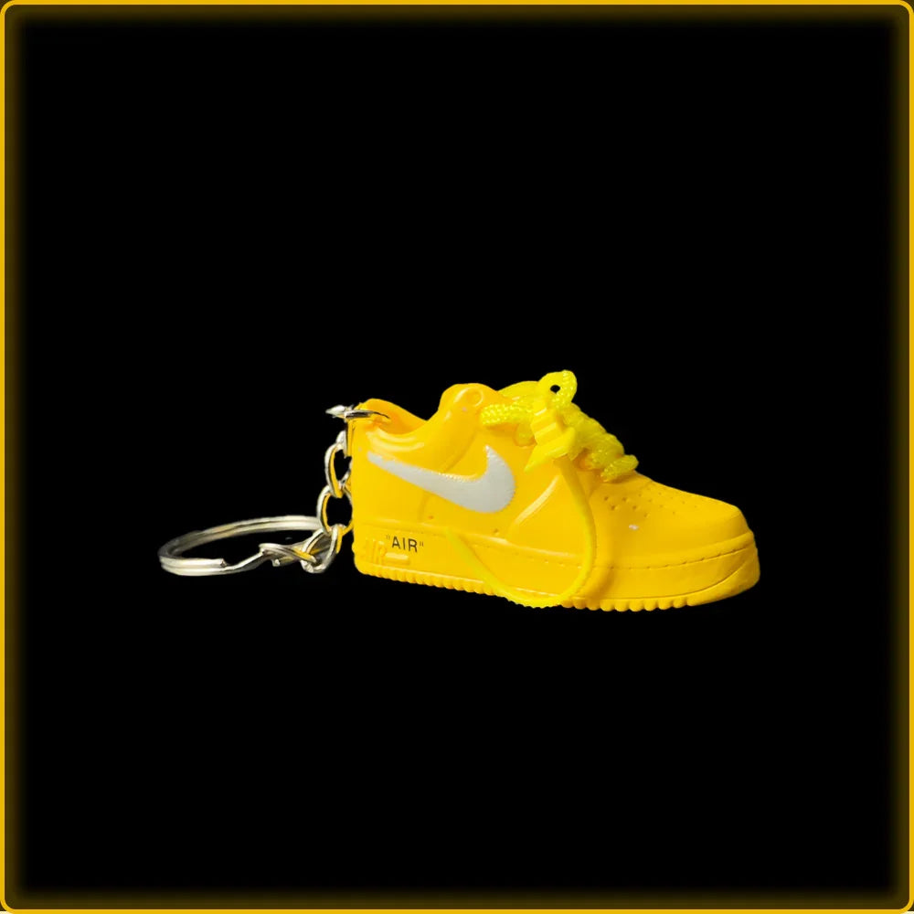 Chaveiro Air Force 1 Off-White Yellow