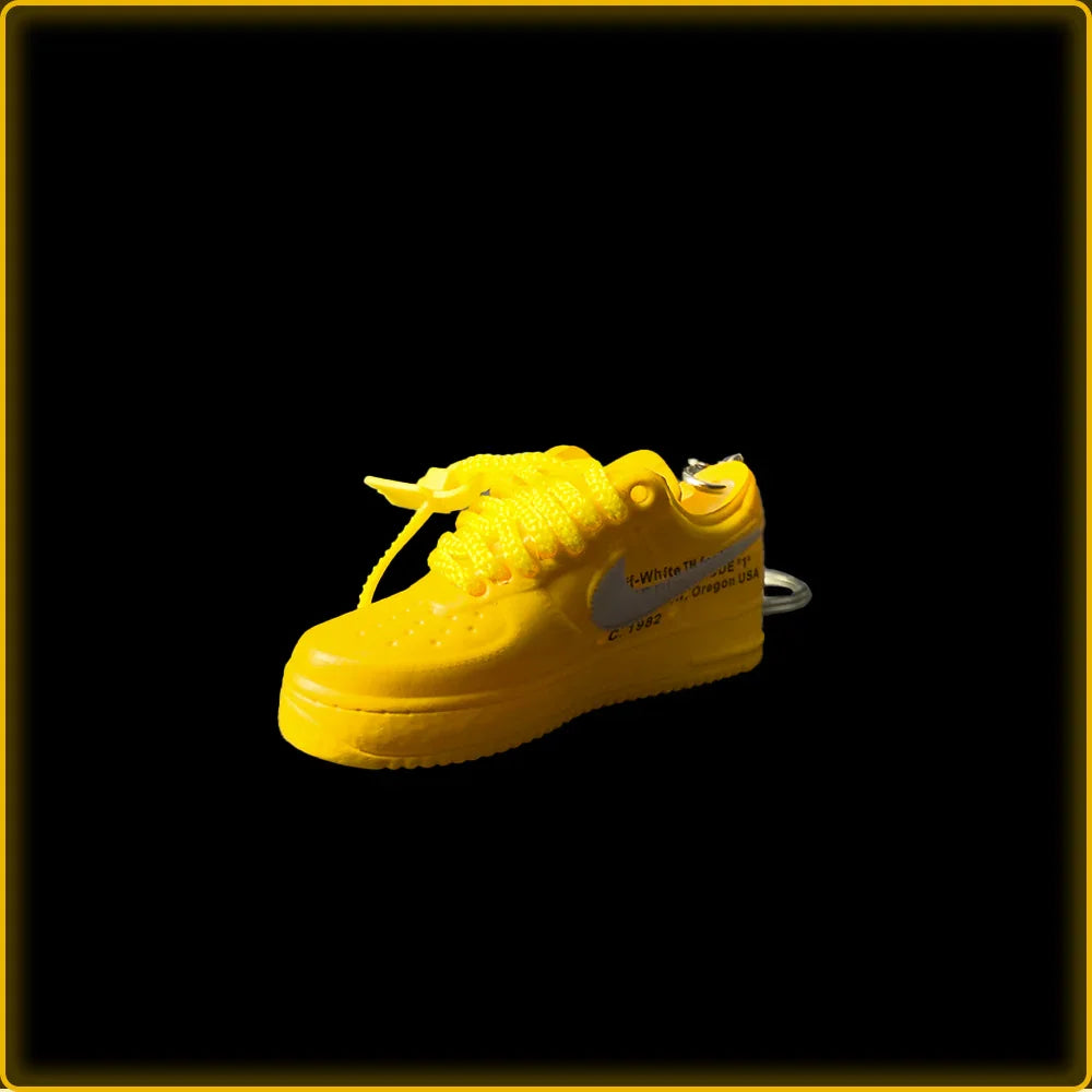 Chaveiro Air Force 1 Off-White Yellow