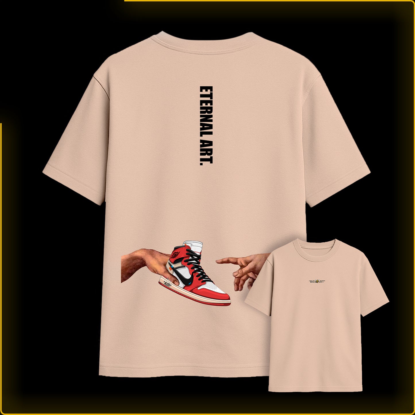 Camiseta "Bee Art" (oversized)