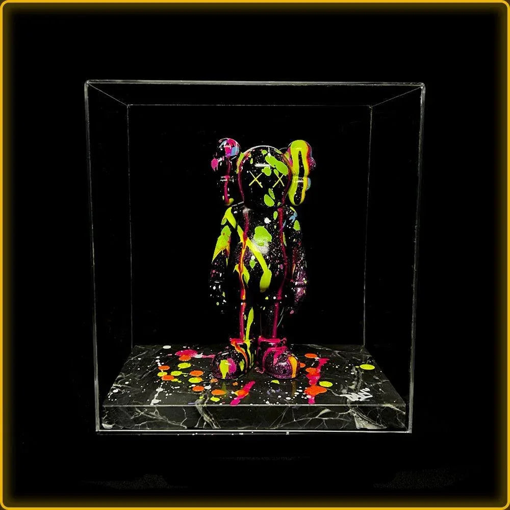 ToyArt Custom - Kaws Black - Bee.Driped