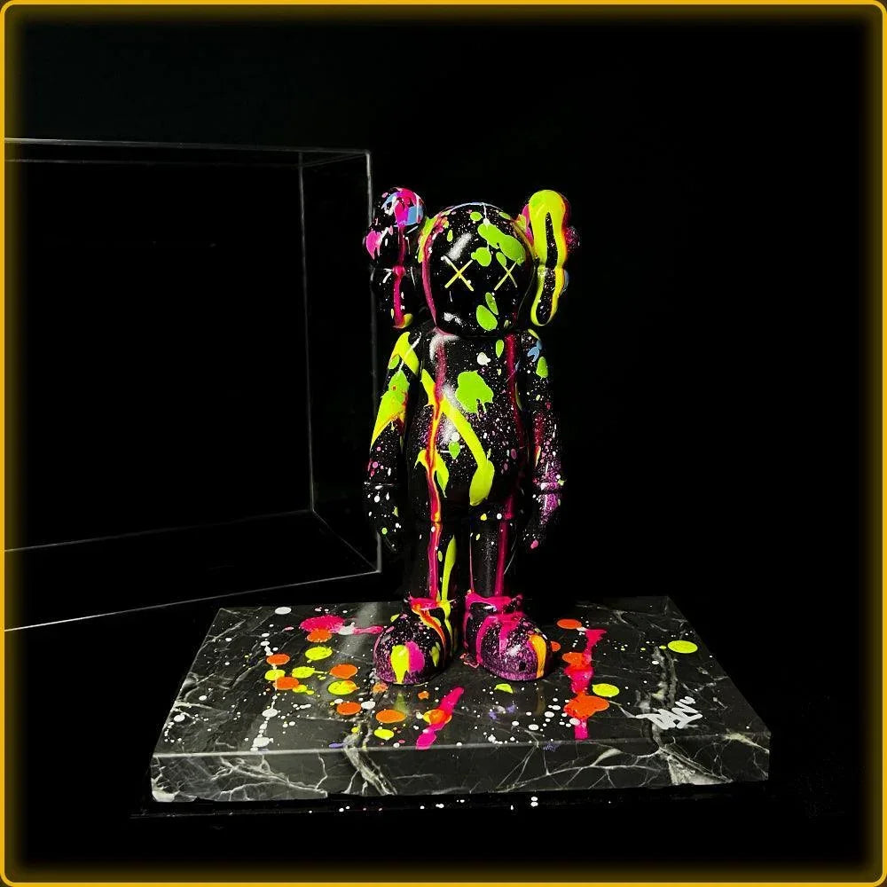 ToyArt Custom - Kaws Black - Bee.Driped