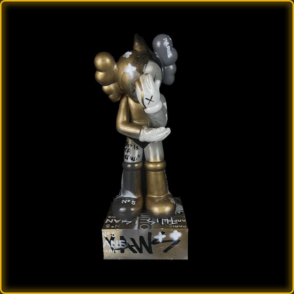 ToyArt Custom - Big Kaws AstroBoy Gold - Bee.Driped
