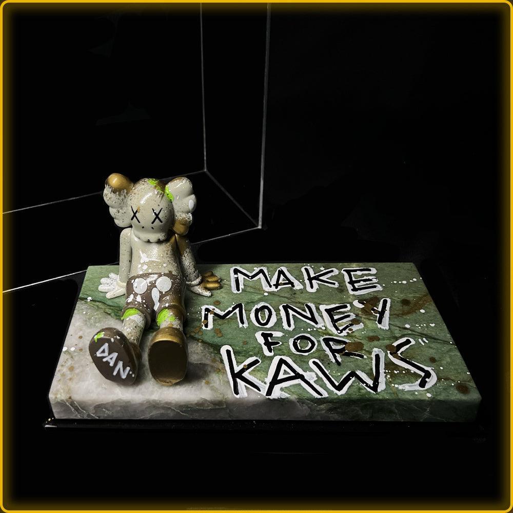 ToyArt Custom - Kaws Green - Bee.Driped
