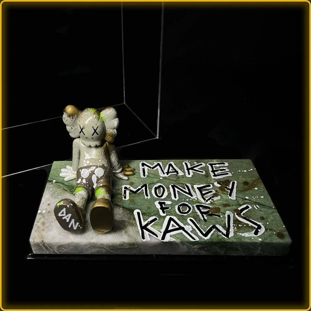 ToyArt Custom - Kaws Green - Bee.Driped