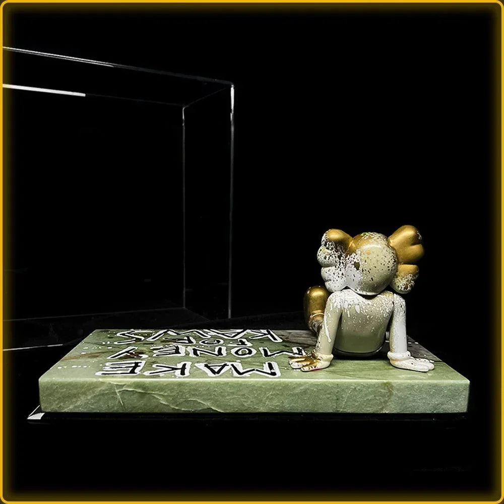 ToyArt Custom - Kaws Green - Bee.Driped
