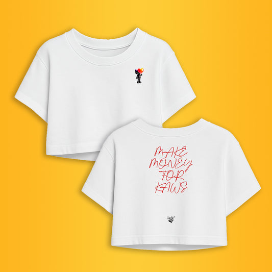 Cropped Street "Money Kaws"