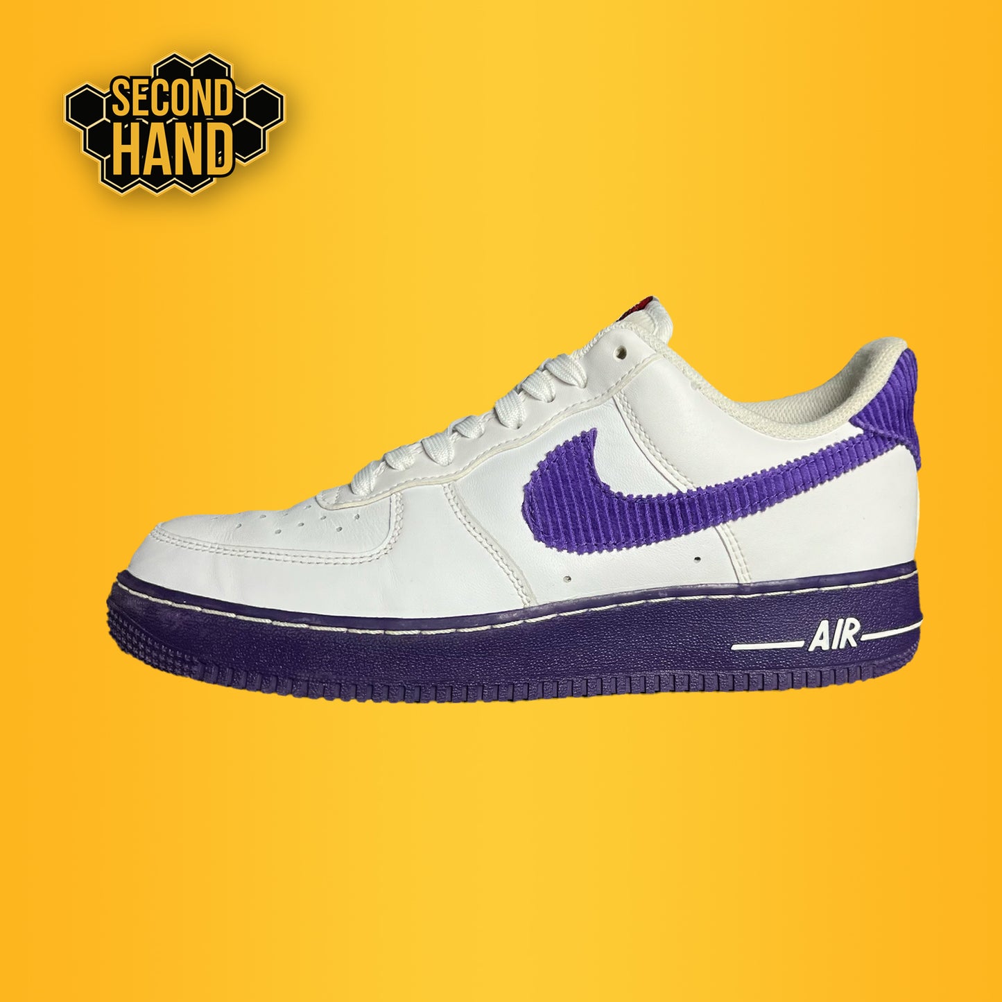 Air Force 1 '07 LV8 EMB White Court Purple - SH