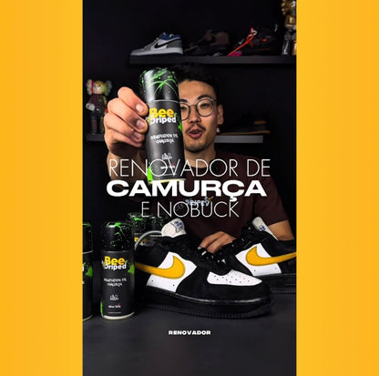 Spray renovador de camurça