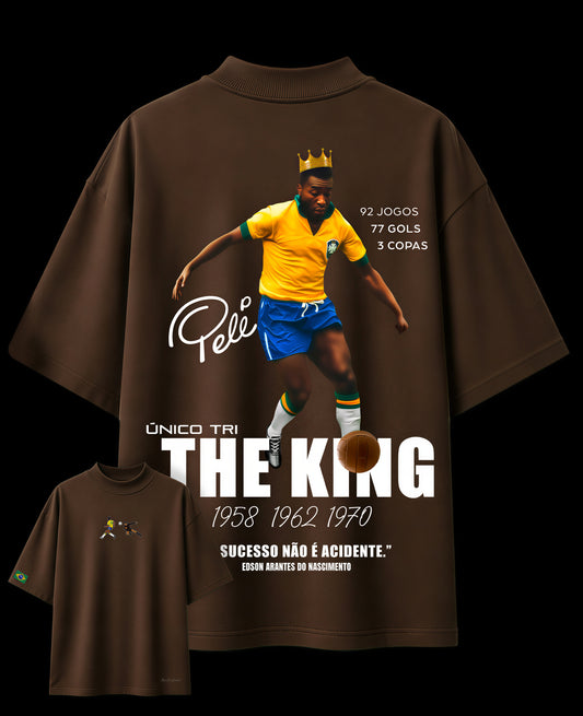 Camiseta "O REI" (Malhão Suedine)
